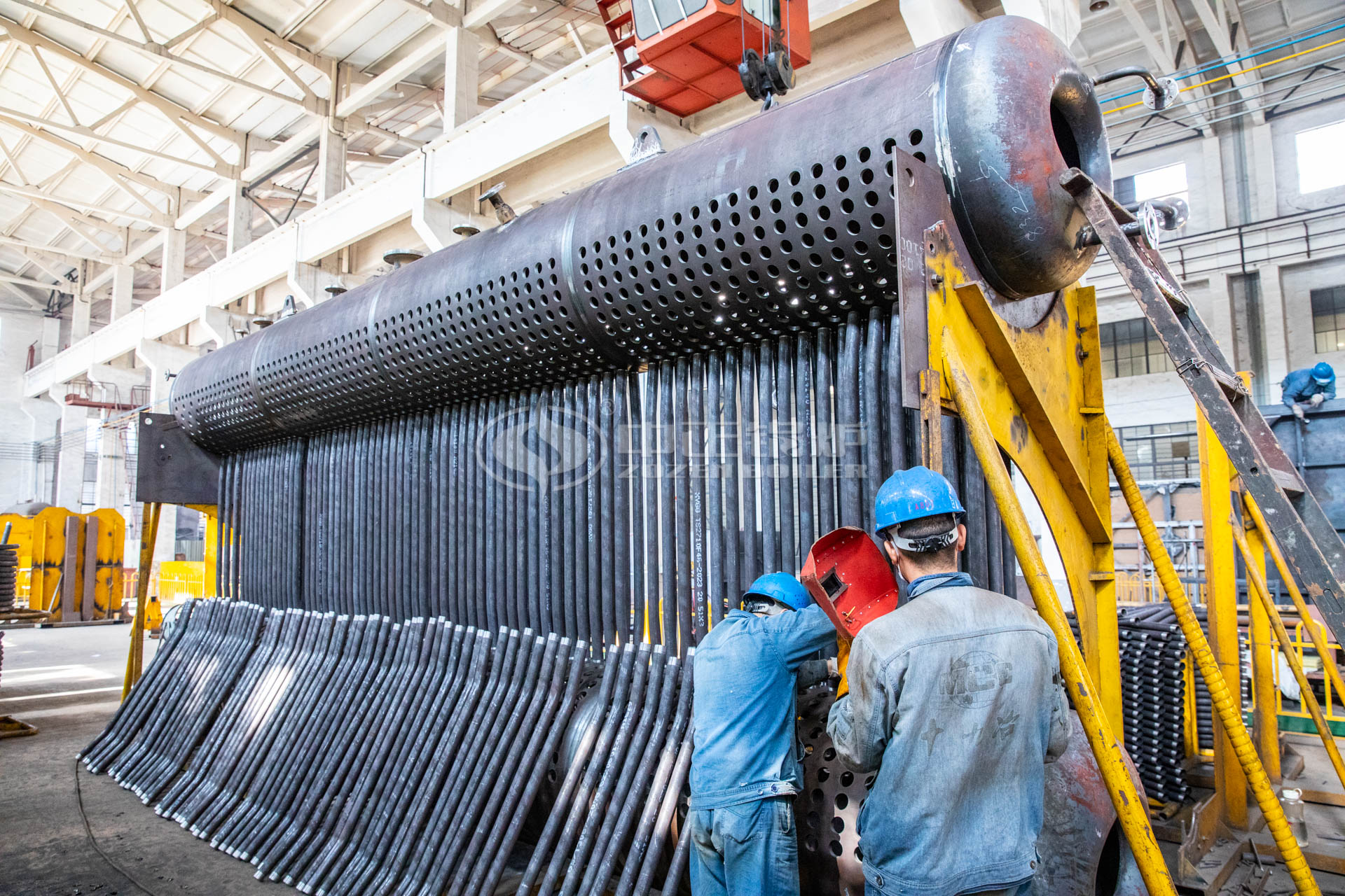 What is good efficiency of oil-fired boilers?