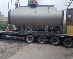 6 Tph Gas fired Steam Boiler for Aerated Concrete Industry in Kazakhstan