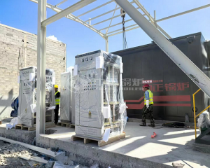 ZOZEN SZS Series Gas Fired Steam Boiler for Tire Industry in Morocco